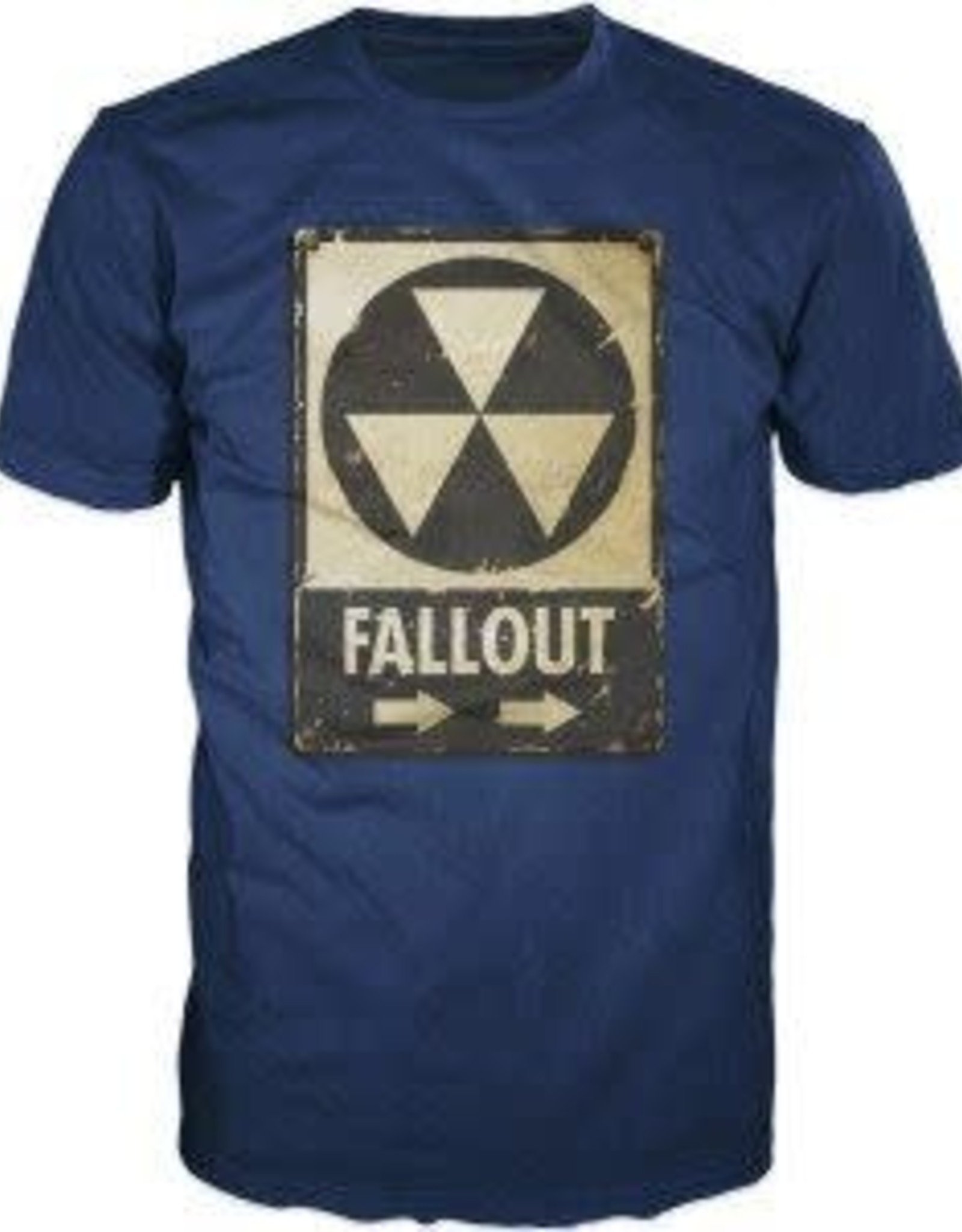 Men's Tee Blue Fallout Atomic (Sm)