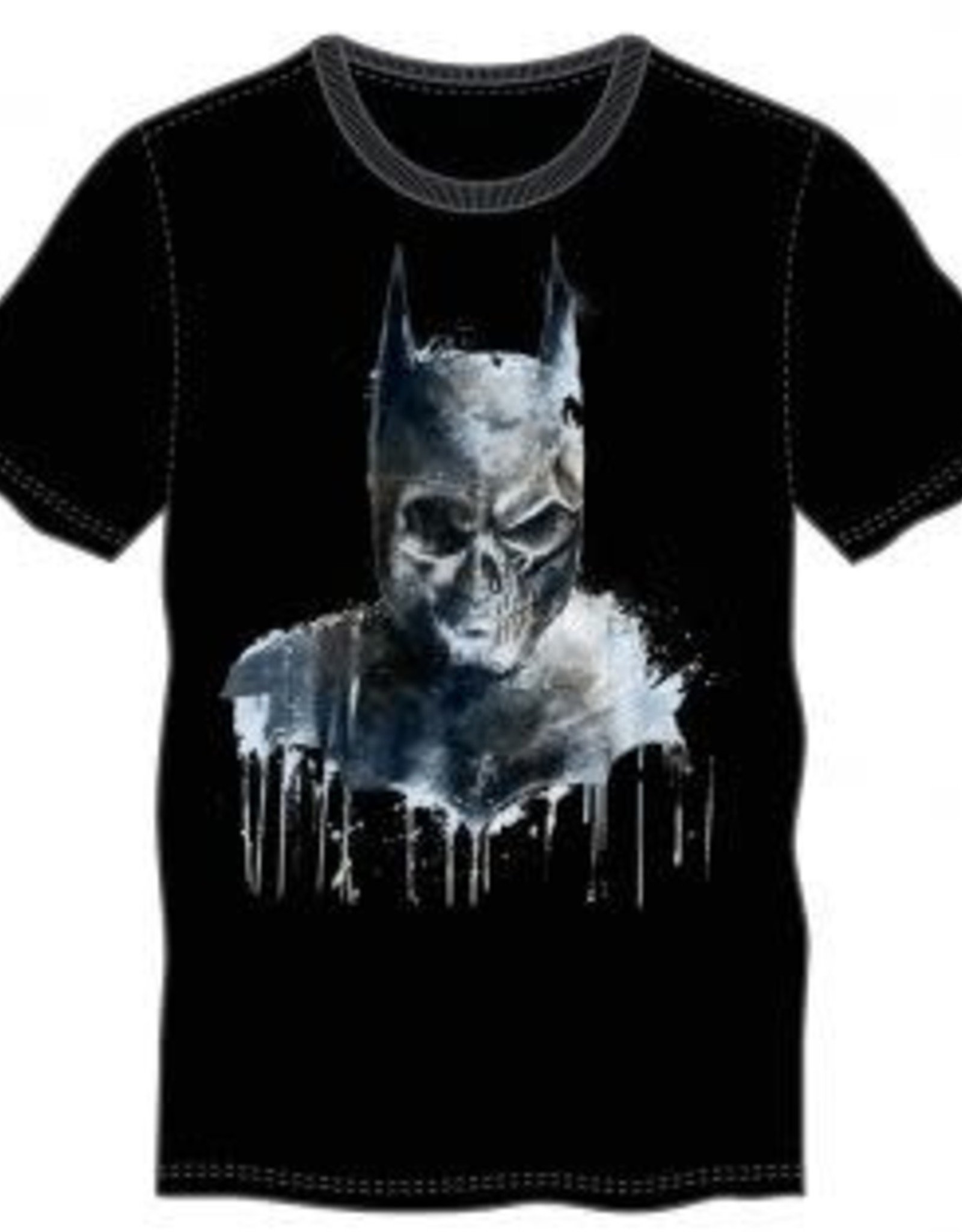 BATMAN - S Skull Face Men's Black Tee