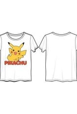 Women's Tee White Pikeachu (XL)