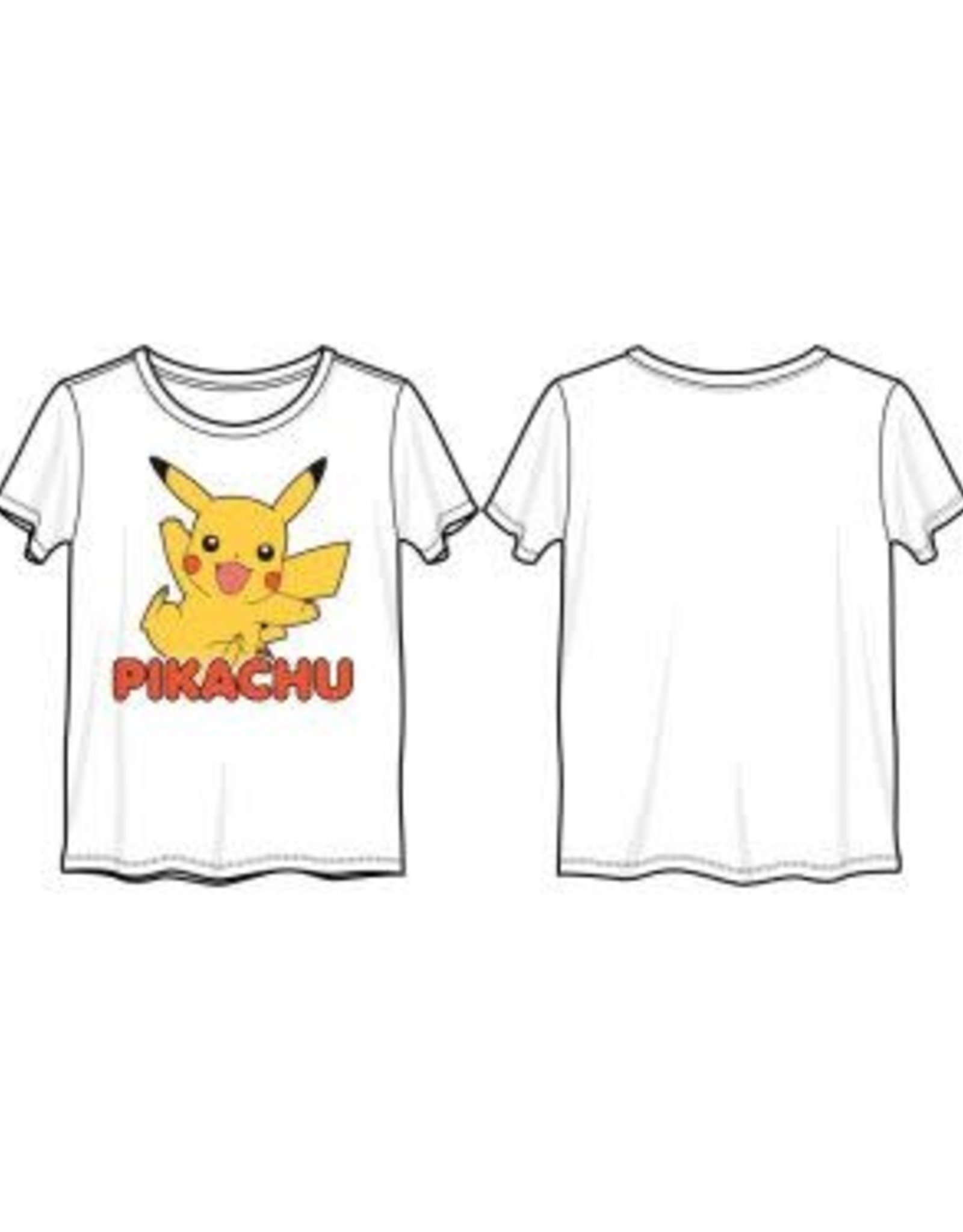 Women's Tee White Pikeachu (XL)