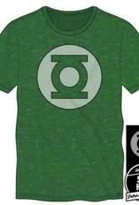 GREEN LANTERN - S Logo Men's Kelly Green Tee