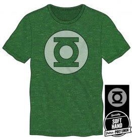 GREEN LANTERN - S Logo Men's Kelly Green Tee