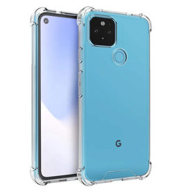 Blu Element - DropZone Rugged Case Clear for Google Pixel 4a 5G