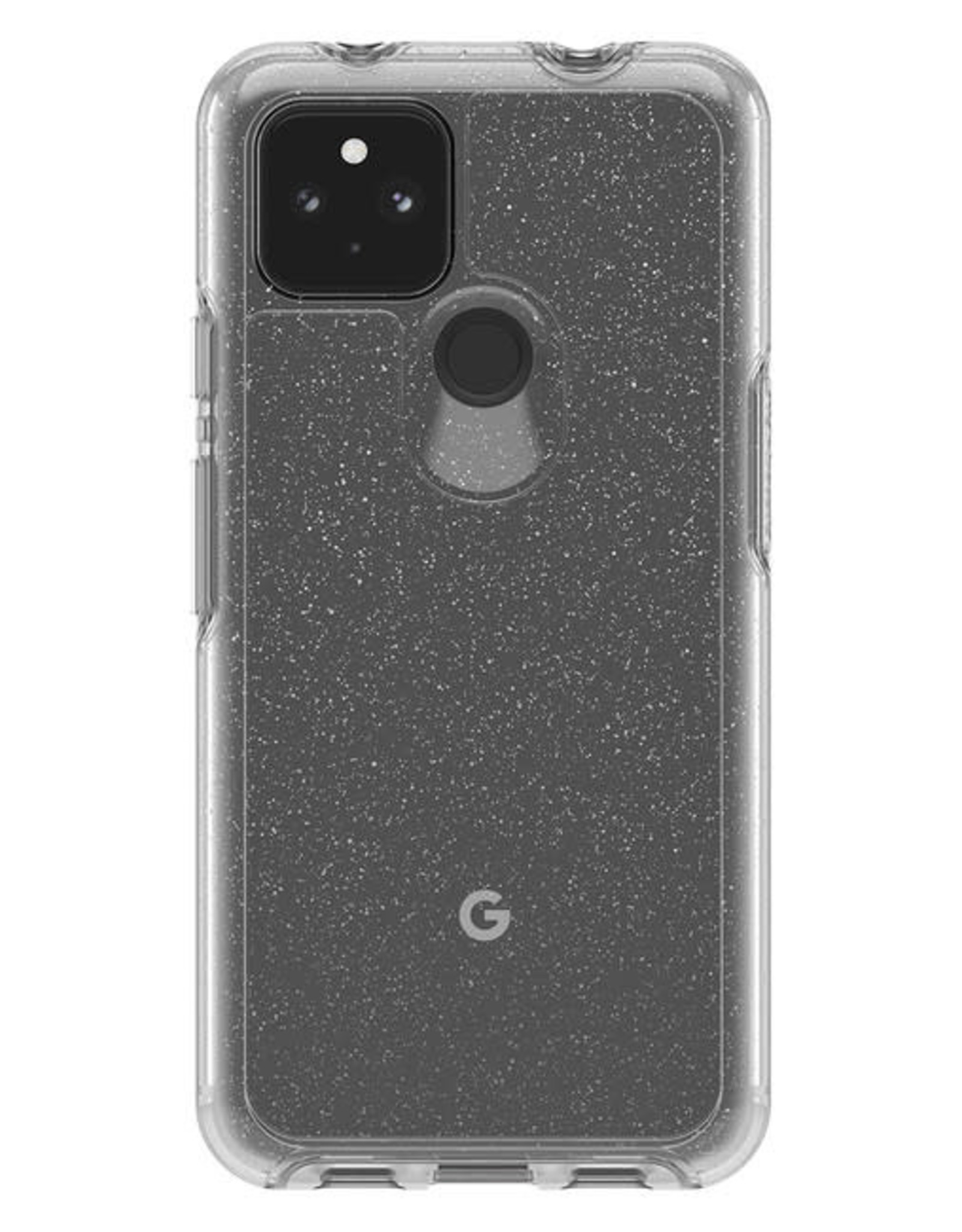 Otterbox CLEARANCE - Otterbox - Symmetry Clear Protective Case Stardust (Silver Flake) for Google Pixel 4a 5G
