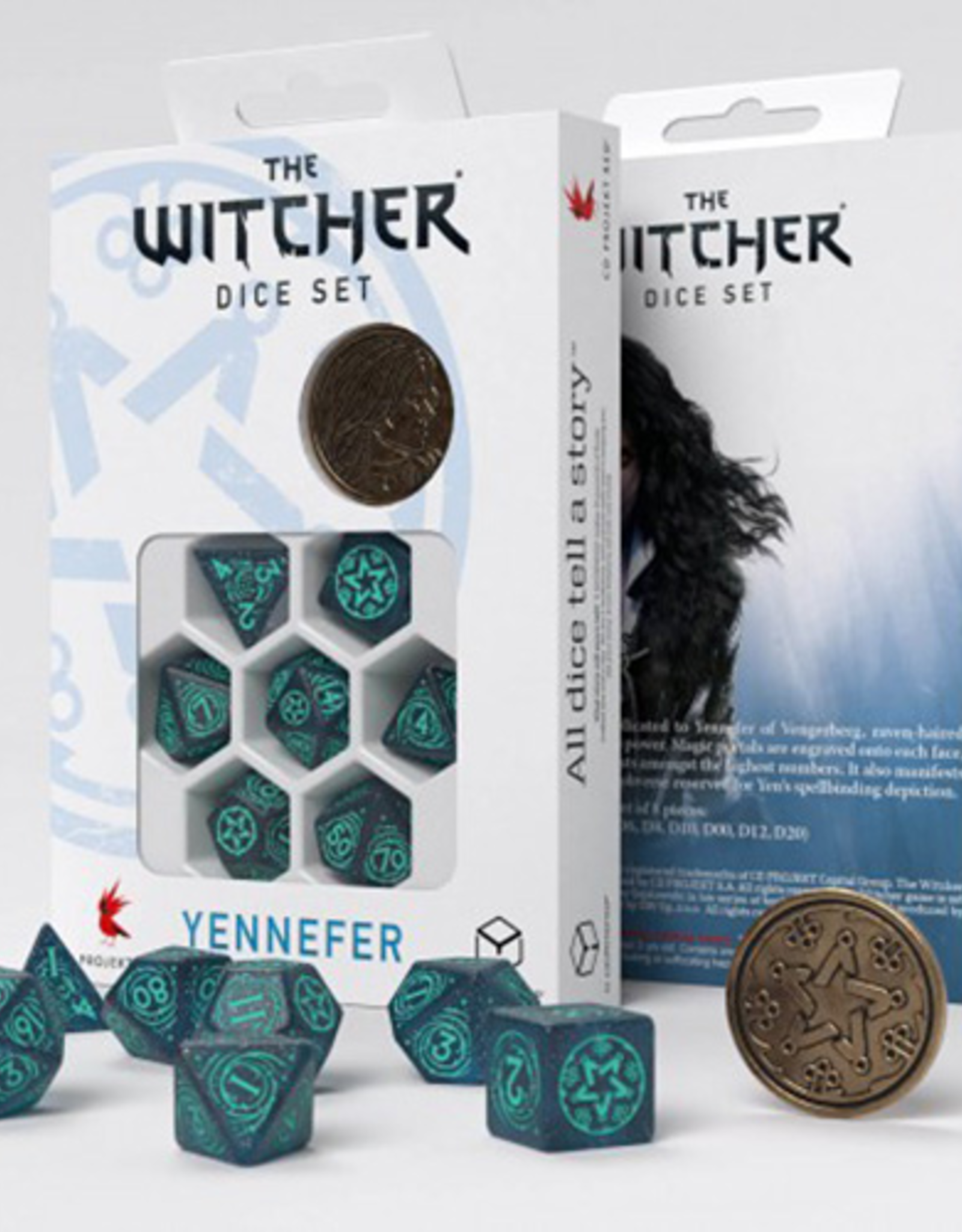 WITCHER DICE SET YENNEFER SORCERESS SUPREME