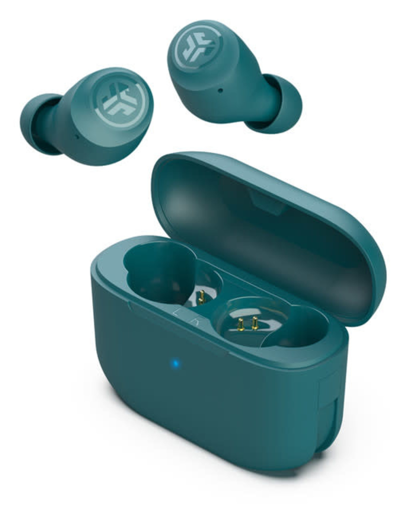 JLab Audio - Go Air Pop True Wireless Headphones Teal