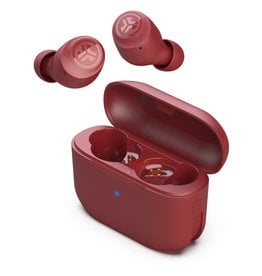 JLab Audio - Go Air Pop True Wireless Headphones Red