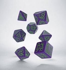 PATHFINDER DICE SET: GOBLIN PURPLE/GREEN