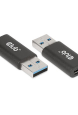 USB 3.2 to USB- C 3.2 Adapter M/F Black