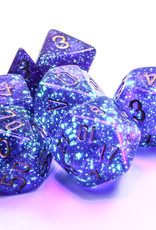 Chessex BOREALIS 7-DIE SET ROYAL PURPLE/GOLD LUMINARY
