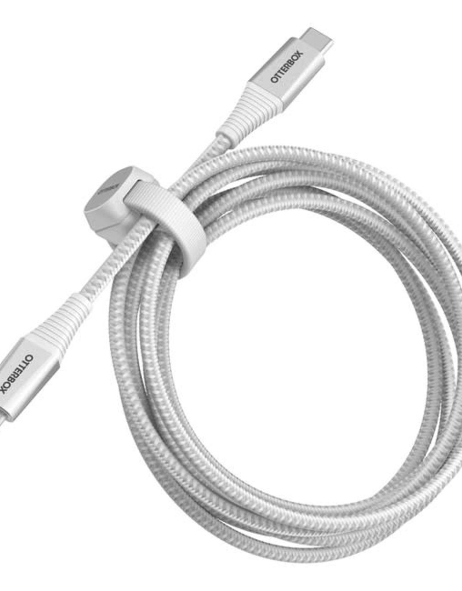 Otterbox Premium Pro Charge/Sync USB-C to USB-C Power Delivery Cable 6ft Ghostly Past (White)