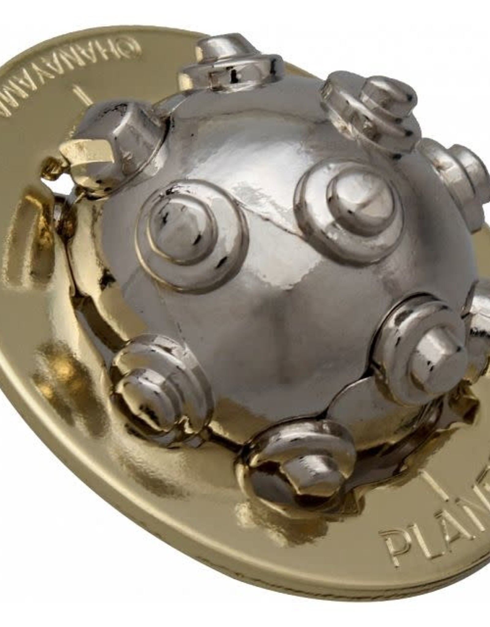 Planet Puzzle - Hanayama Cast Metal Puzzle - Difficulty Level 4/6