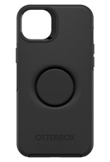 Otterbox Otter+Pop Symmetry Case Black with Swappable PopTop for iPhone 14/13