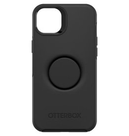 Otterbox Otter+Pop Symmetry Case Black with Swappable PopTop for iPhone 14/13