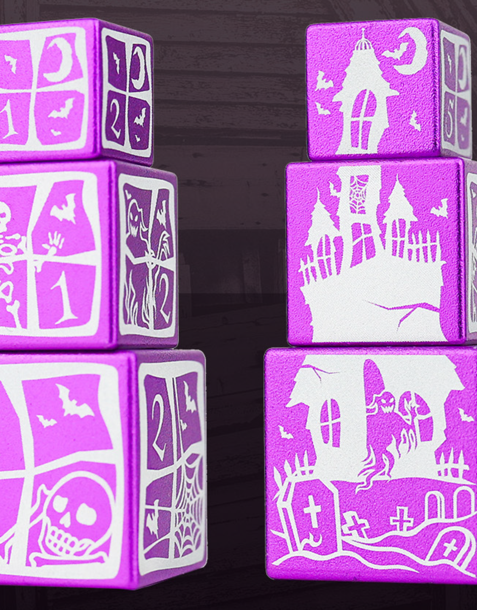 SALE - SD HALLOWEEN HAUNTED HOUSE STACKABLE 3D6 SET