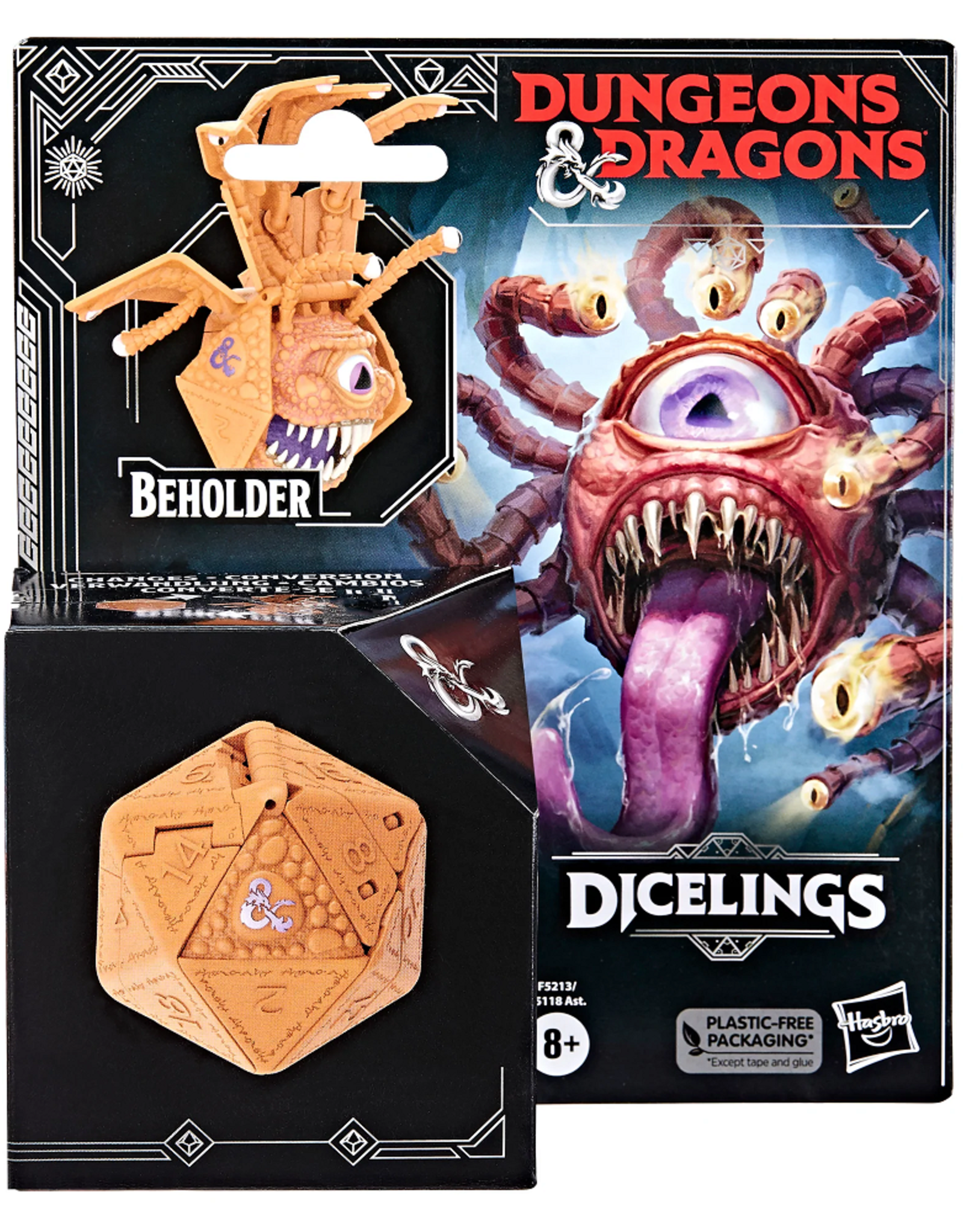 DND HONOR AMONG THIEVES DICELINGS ORANGE BEHOLDER