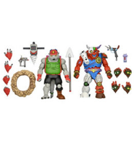 TMNT CARTOON 2PK DIRTBAG & GROUNDCHUCK