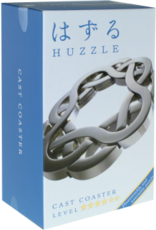 Coaster Puzzle- Hanayama Cast Metal Puzzle - Difficulty Level 4/6