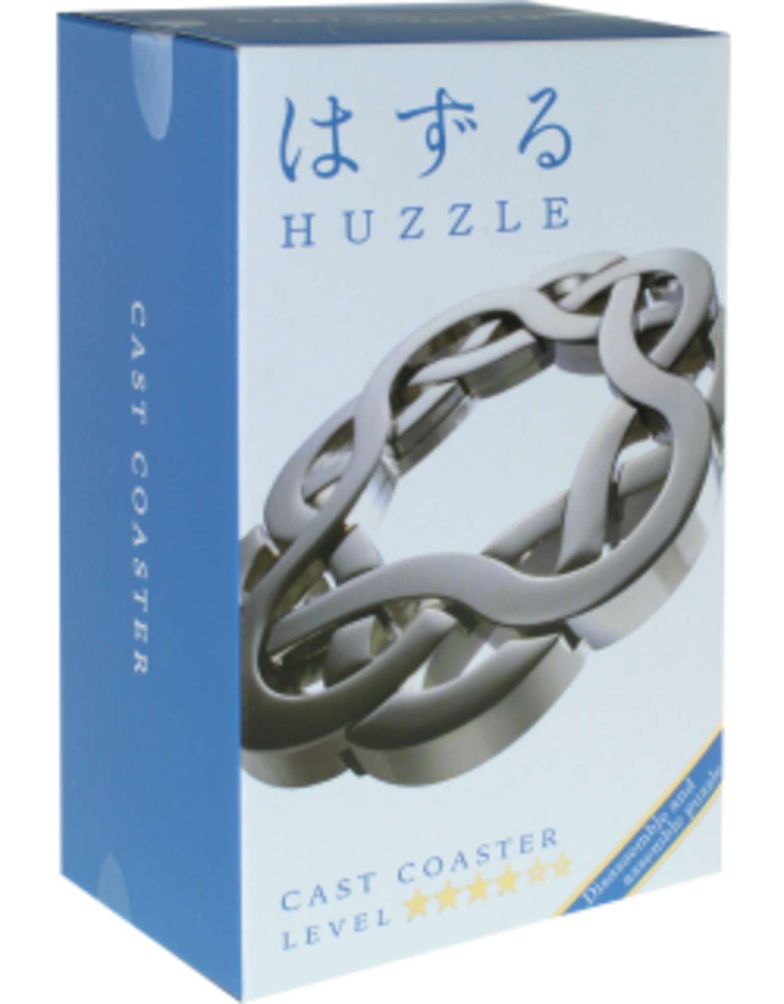 Coaster Puzzle Hanayama Cast Metal Puzzle Difficulty Level 4 6