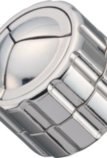 Cylinder Puzzle - Hanayama Cast Metal Puzzle - Difficulty Level 4/6