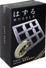 Duet Puzzle - Hanayama Cast Metal Puzzle - Difficulty Level 5/6
