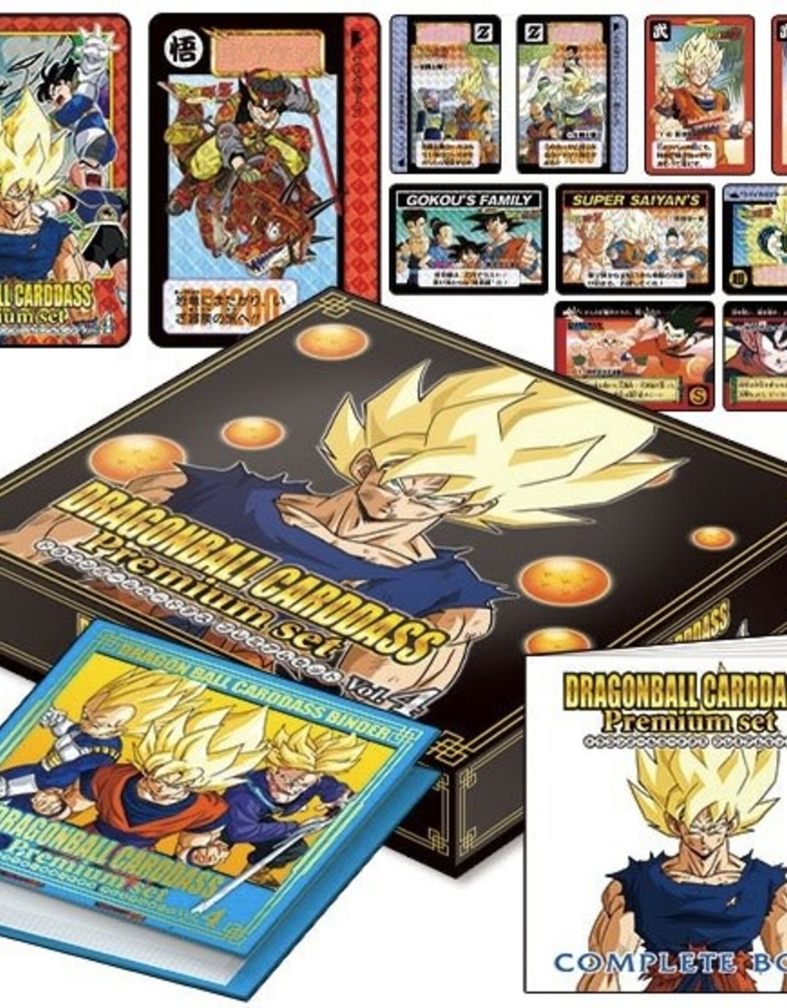 25% OFF - DRAGON BALL SUPER CARDDASS PREM EDITION SET VOL 4