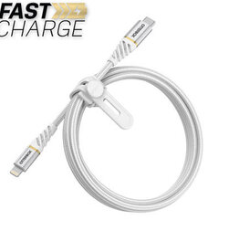 Charge/Sync Lightning to USB-C Fast Charge Cable 4ft White