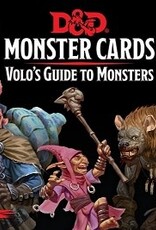 DND MONSTER CARDS: VOLO'S GUIDE TO MONSTERS