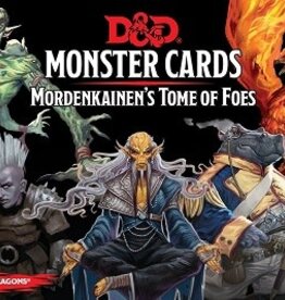 DND MONSTER CARDS: MORDENKAINEN'S TOME OF  FOES