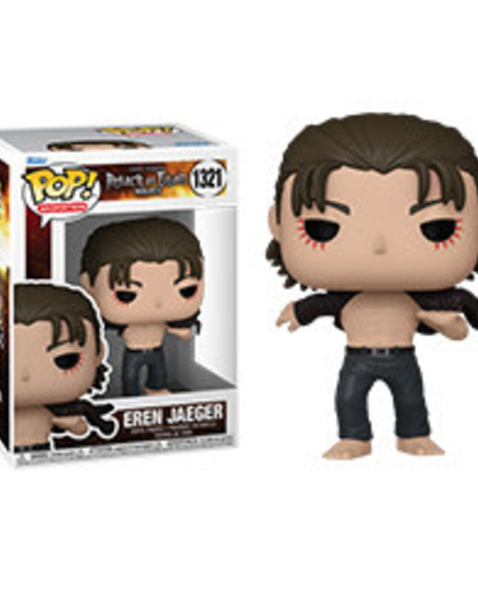 POP ANIME ATTACK ON TITAN EREN JAEGER