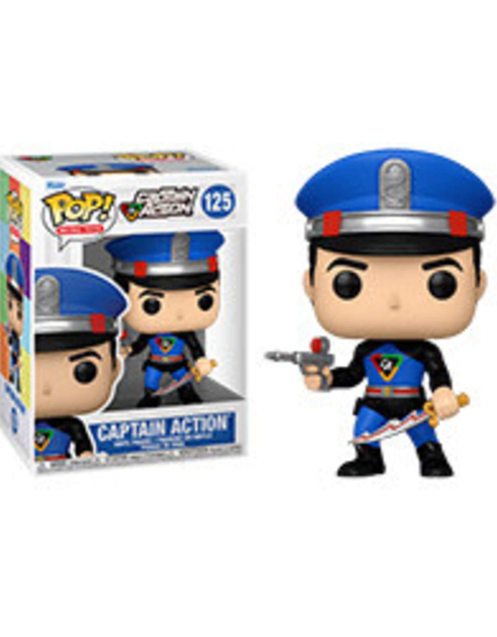 POP RETRO TOY CAPTAIN ACTION
