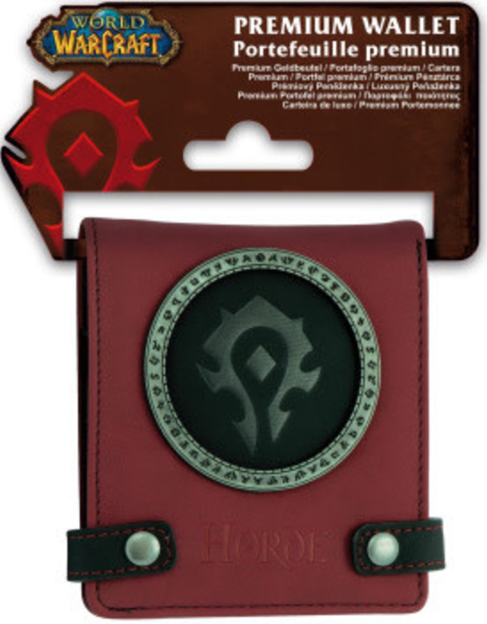 WORLD OF WARCRAFT PREMIUM WALLET "HORDE"