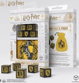 HARRY POTTER HUFFLEPUFF DICE AND POUCH