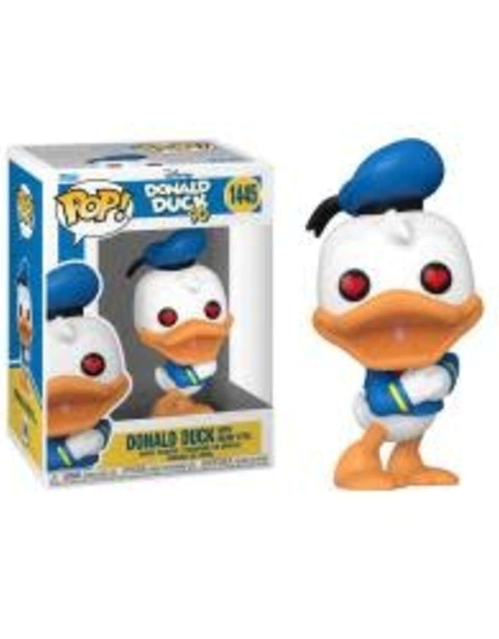 POP DISNEY DONALD DUCK (HEART EYES) DONALD DUCK 90TH ANN