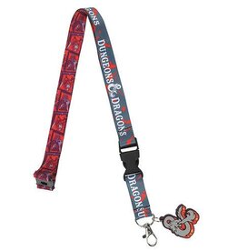DUNGEONS AND DRAGONS - Lanyard With & Charm