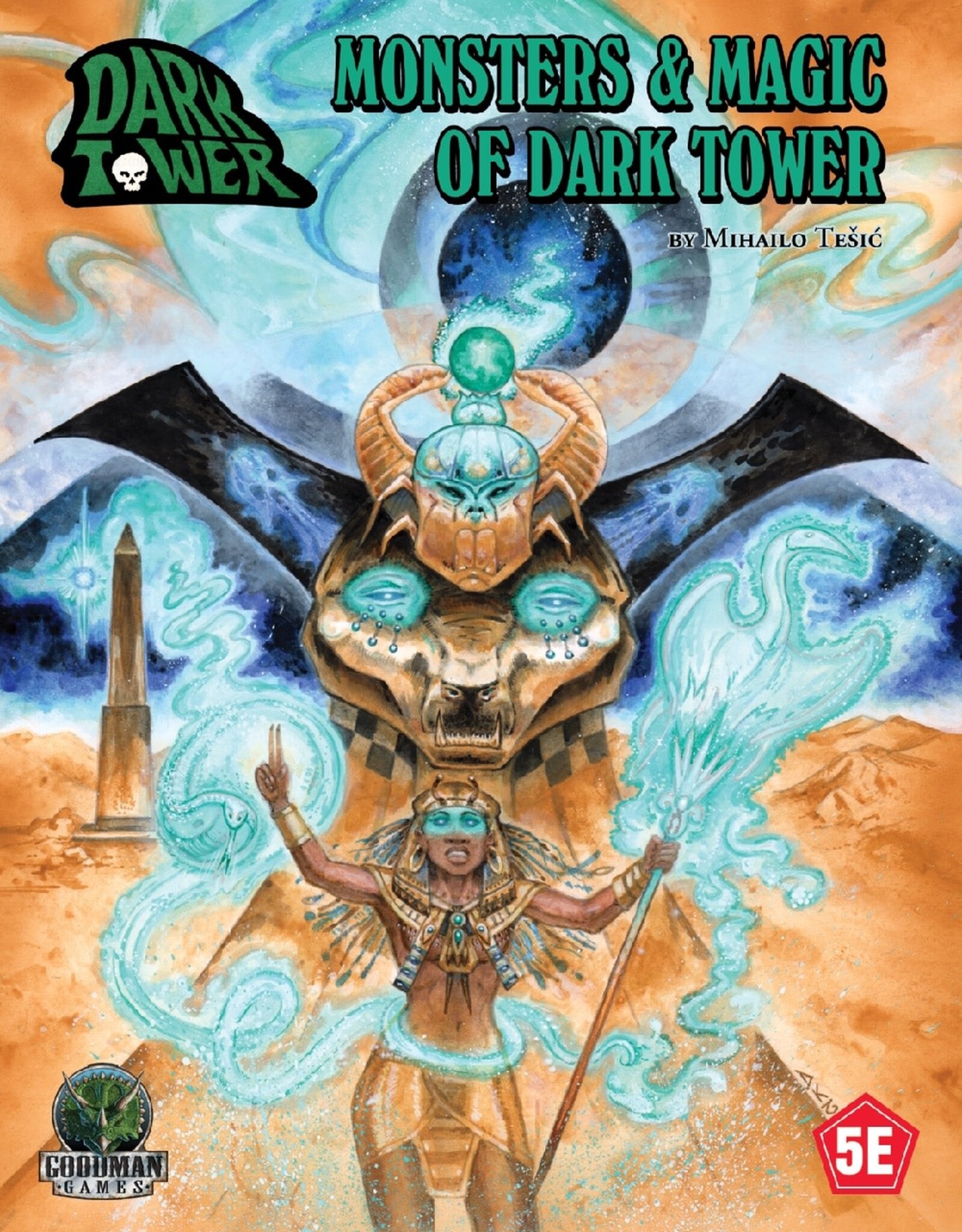 DND 5E: FANTASY MONSTERS AND MAGIC OF  DARK TOWER