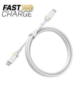 Charge/Sync USB-C to USB-C Fast Charge Cable 4ft White