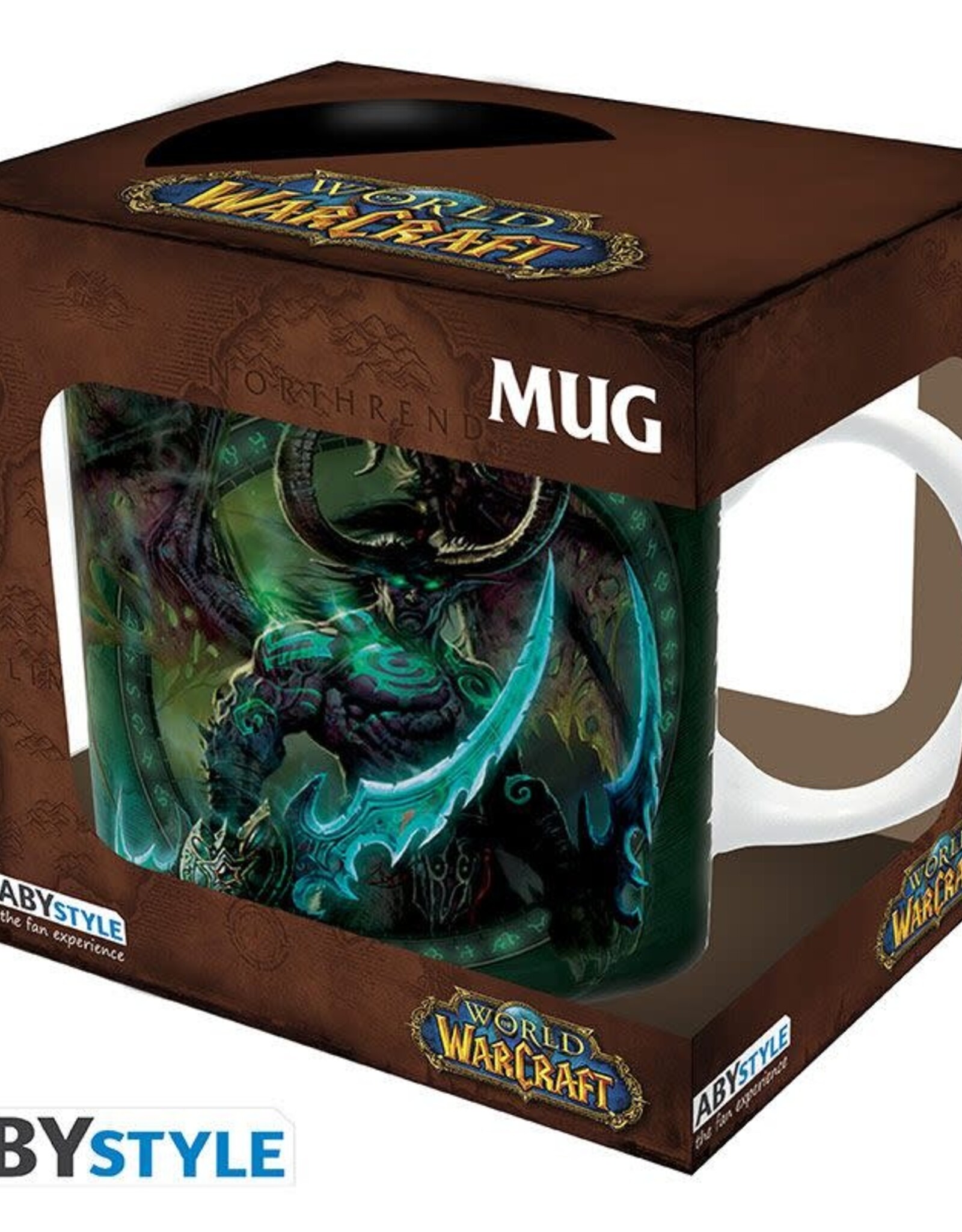 WORLD OF WARCRAFT HEAT CHANGE MUG  ILLIDAN 320ML