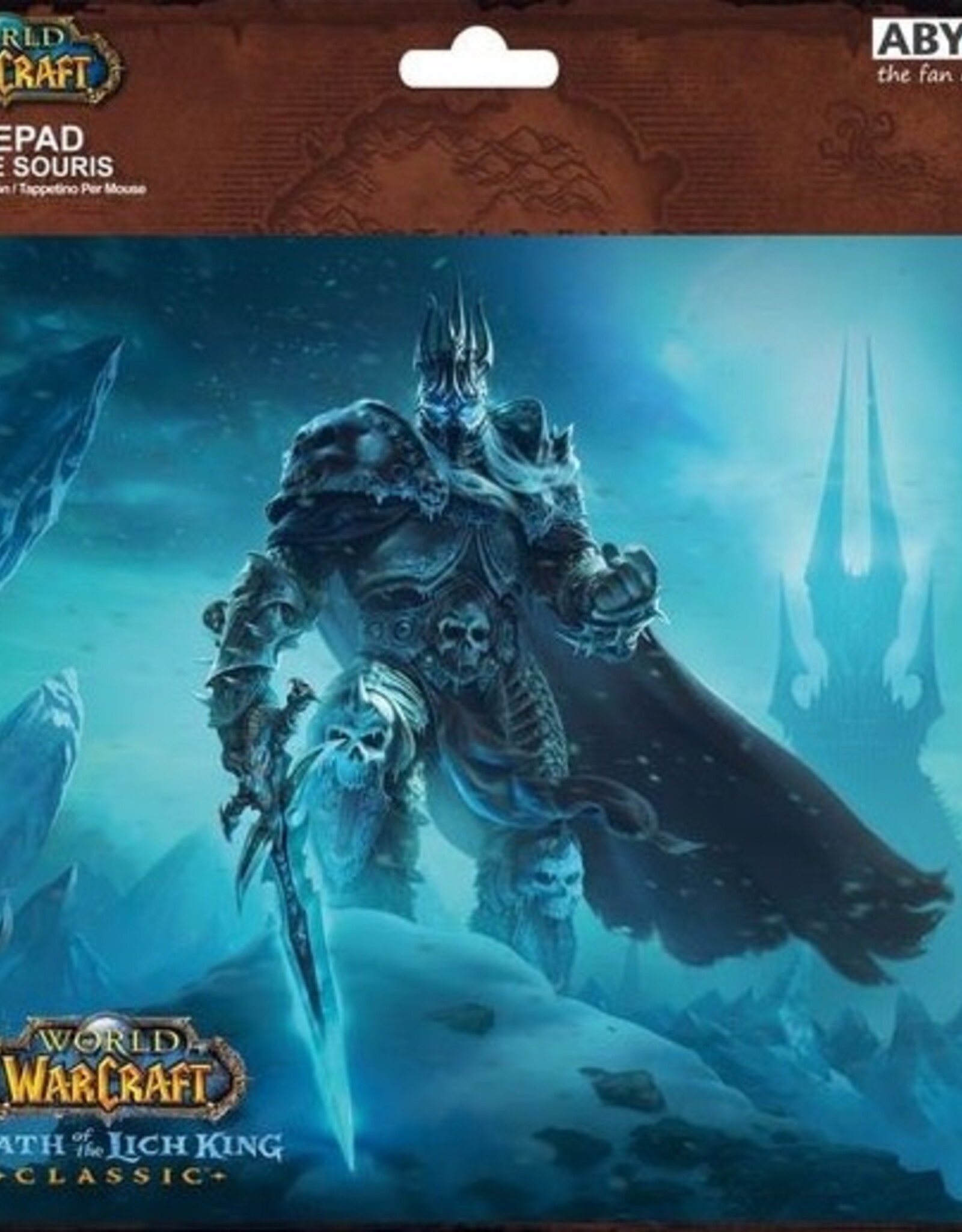 WORLD OF WARCRAFT FLEXIBLE MOUSEPAD  LICH KING