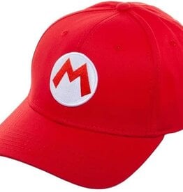 NINTENDO - Super Mario Spandex Acrylic Red Flex Cap