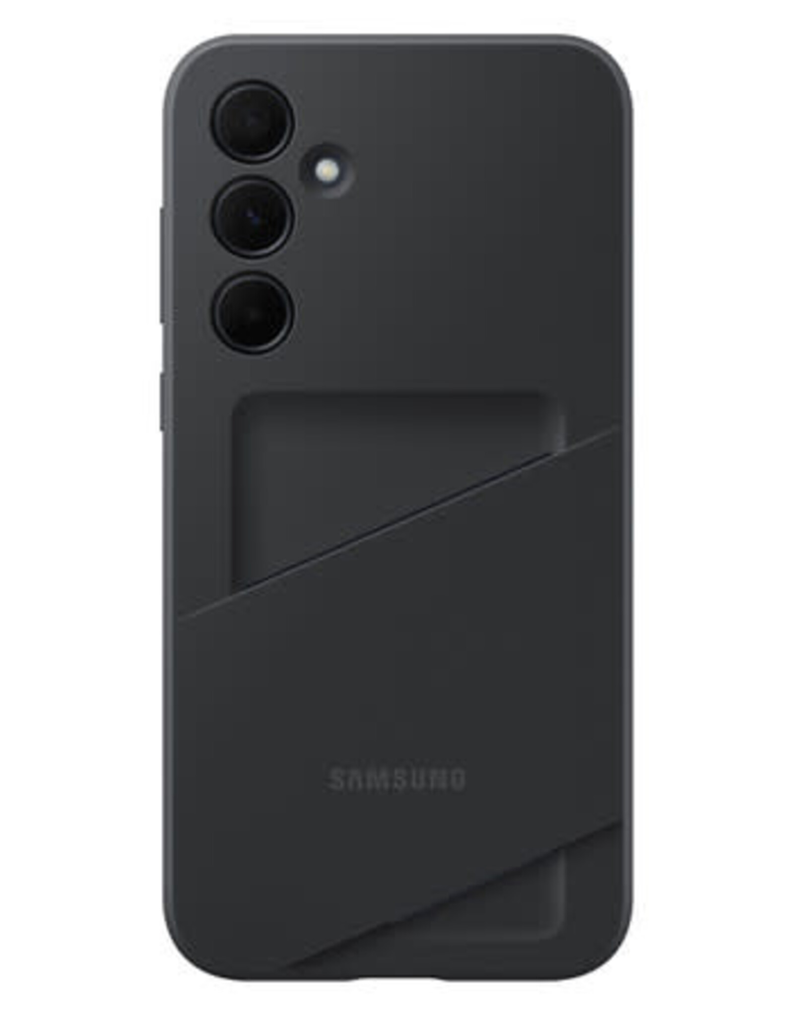 Card Slot Case Galaxy A35 5G Black