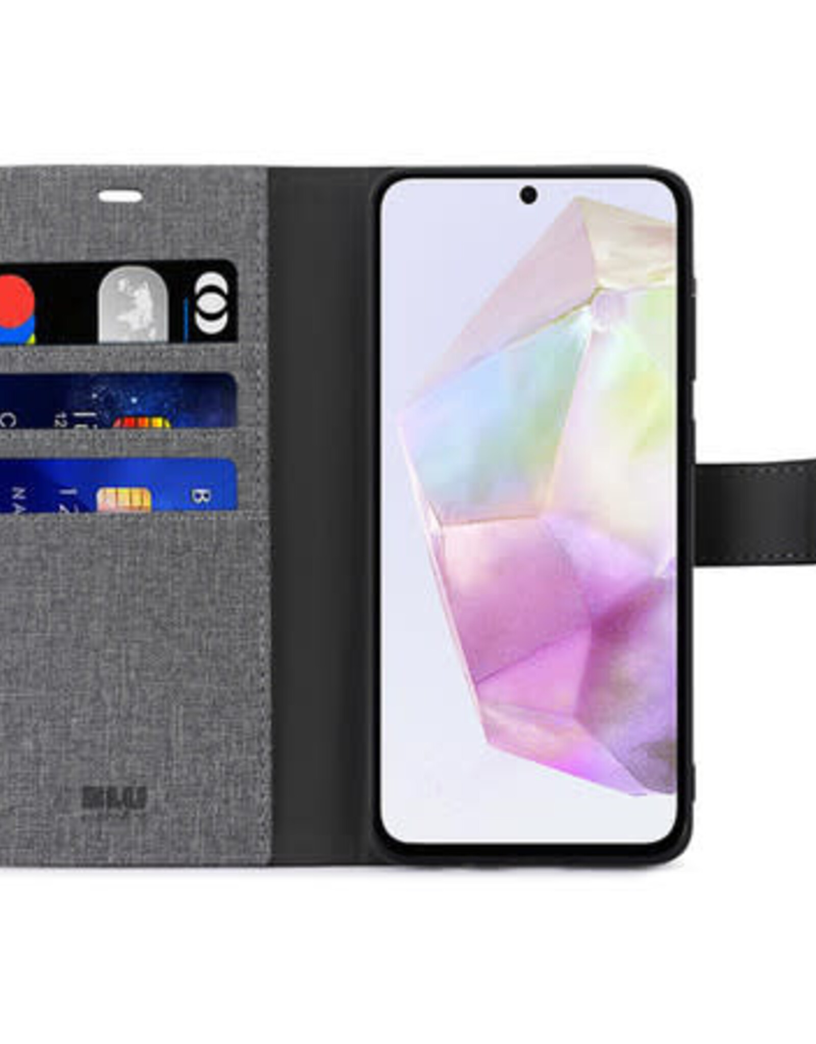 Folio 2 in 1 Case Galaxy A35 5G Grey/ Black