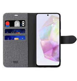 Folio 2 in 1 Case Galaxy A35 5G Grey/ Black