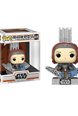 POP DELUXE MANDALORIAN BO KATAN W/ THRONE