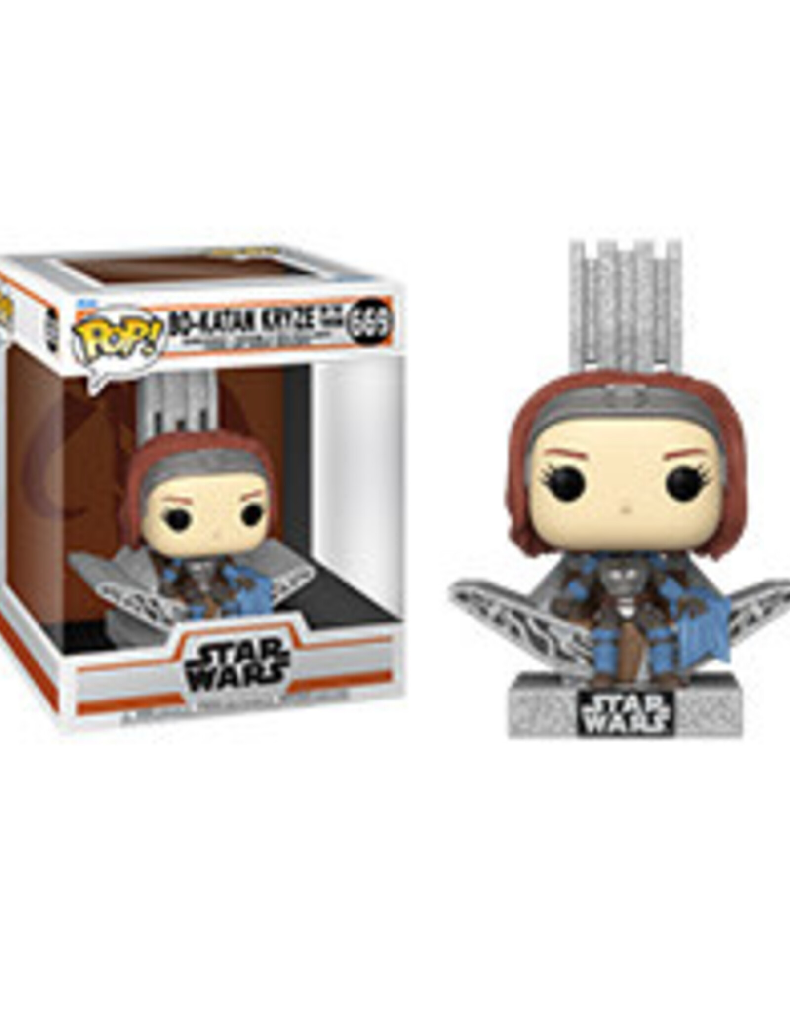 POP DELUXE MANDALORIAN BO KATAN W/ THRONE