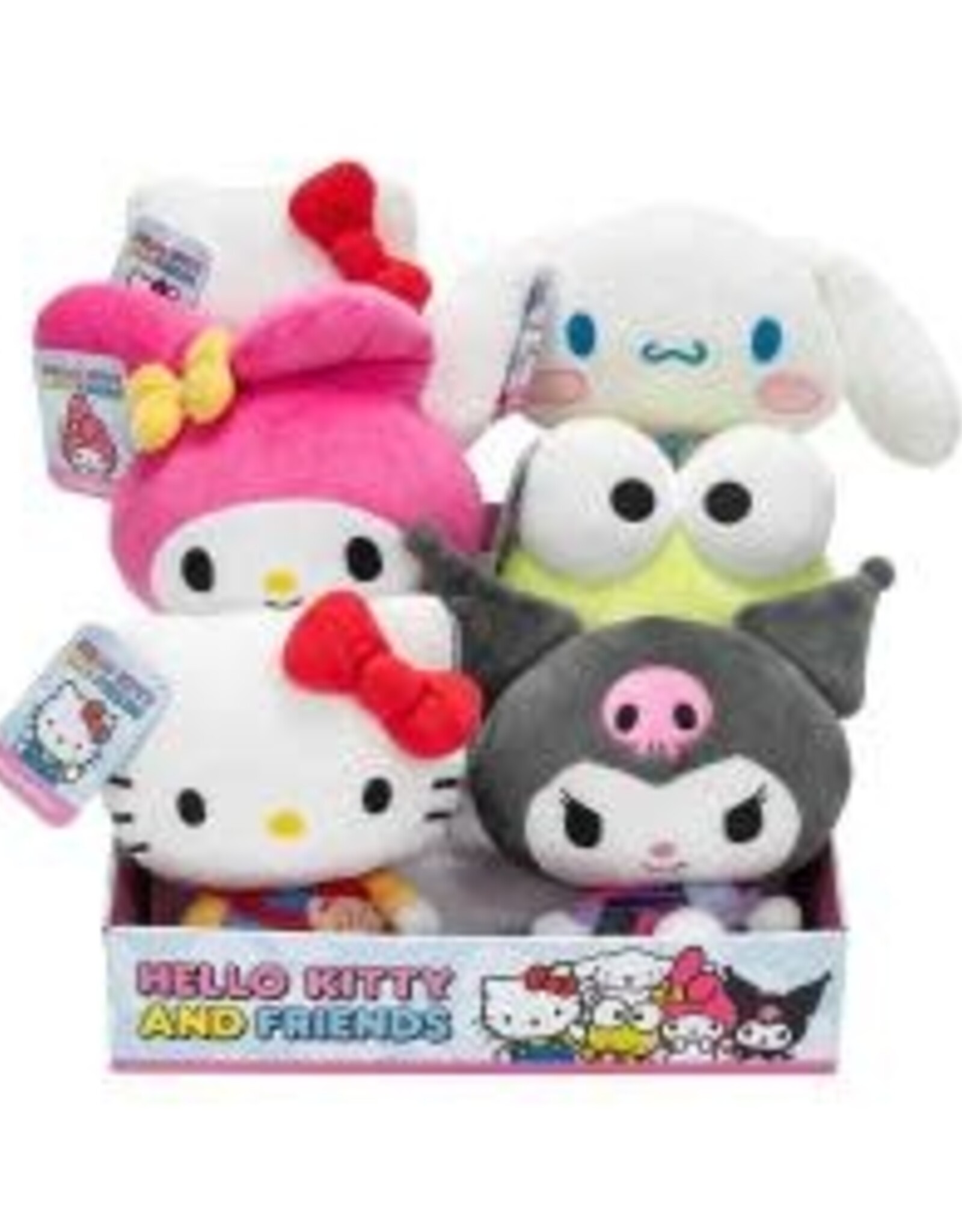 HELLO KITTY 8 INCH PLUSH ASSORTMENT PDQ