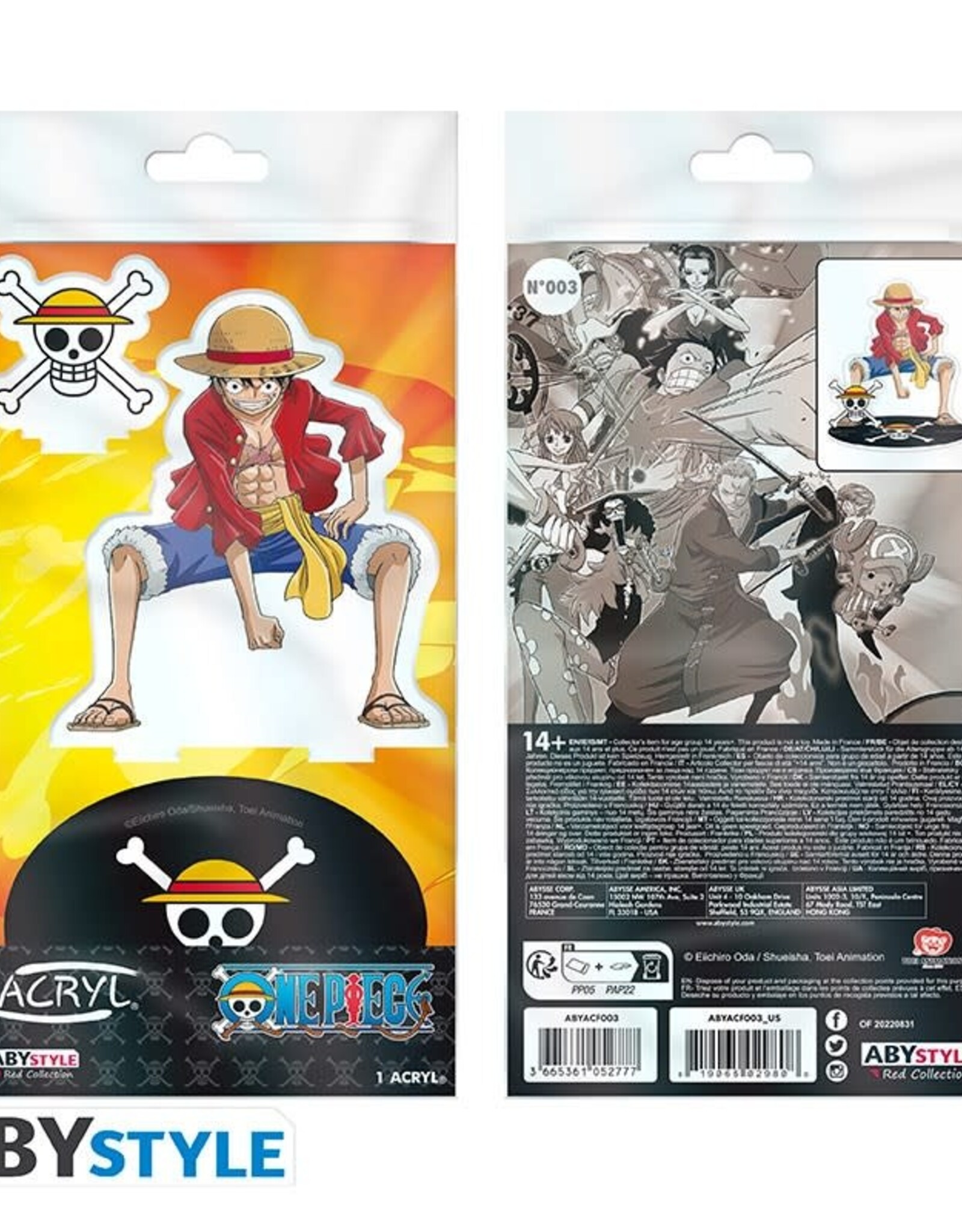 ONE PIECE ACRYL FIGURE MONKEY D. LUFFY