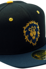 WORLD OF WARCRAFT SNAPBACK CAP BLUE  ALLIANCE