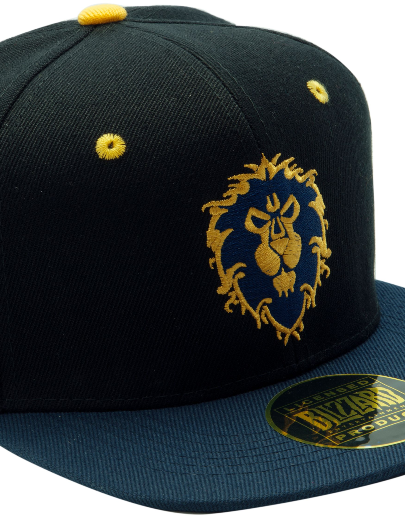 WORLD OF WARCRAFT SNAPBACK CAP BLUE  ALLIANCE