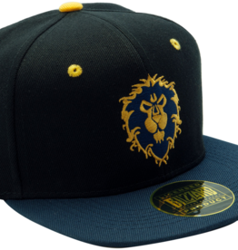 WORLD OF WARCRAFT SNAPBACK CAP BLUE  ALLIANCE